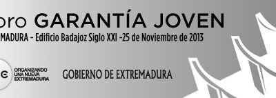 Participa en el FORO DE GARANTÍA JOVEN de Extremadura que se celebrará el 25 de Noviembre en Badajoz