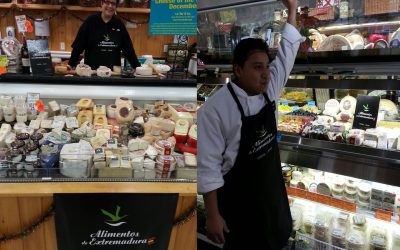 Alimentos de Extremadura realiza la primera promoción en tiendas gourmet de Estados Unidos con el queso como protagonista