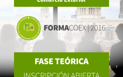 Abierto el plazo de inscripción para participar en el Plan de Formación de nuevos profesionales en Comercio Exterior, FORMACOEX 2016