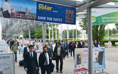 Empresas extremeñas de la industria solar asisten a la feria Intersolar Europe 2016