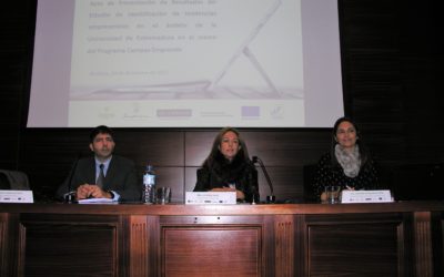 La Directora General de Empresa y Competitividad destaca la importancia de los Resultados del Estudio de identificación de tendencias empresariales en el marco del programa Campus Emprende