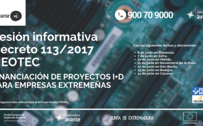 SESIÓN INFORMATIVA DECRETO 113/2017 Y NEOTEC