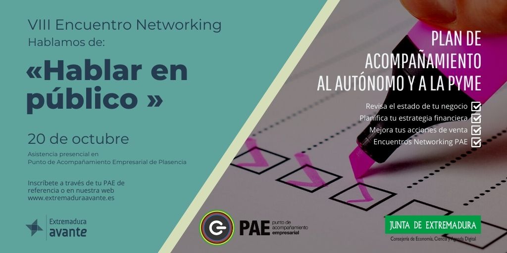 VIII Encuentro Networking: "Hoy hablamos de: Hablar en Público".