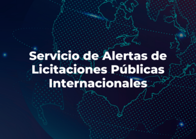 Servicio de Alertas de Licitaciones Públicas Internacionales 2025