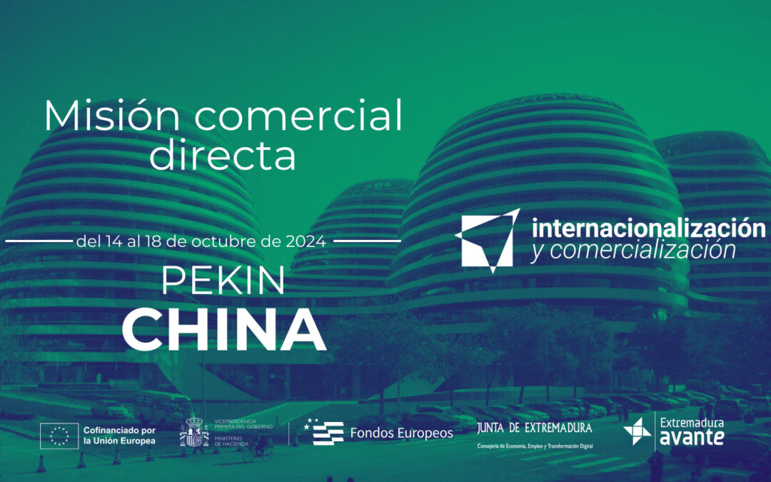 El DOE publica la convocatoria para participar en una misión comercial directa a China que se celebrará en el mes de octubre