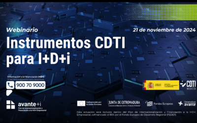 Webinario Instrumentos CDTI para I+D+i