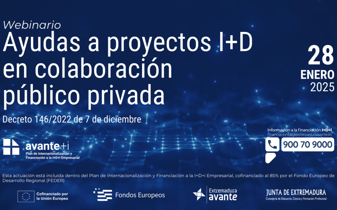 Webinario Ayudas a proyectos I+D en colaboración público privada