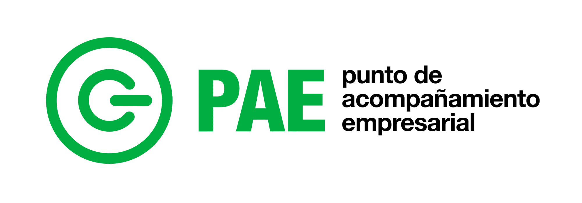 Logo de PAE, punto de acompañamiento empresarial