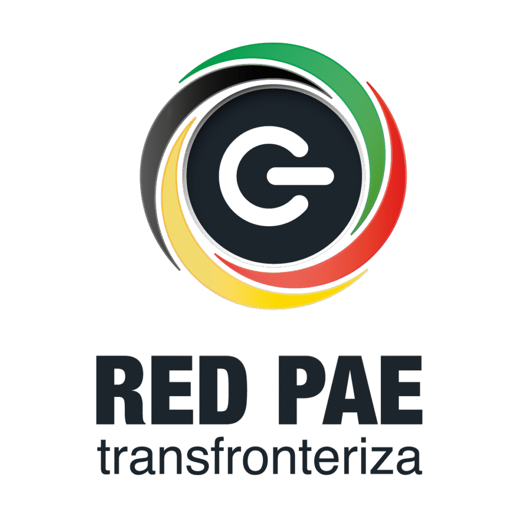 Logotipo de RED PAE, red transfronteriza.