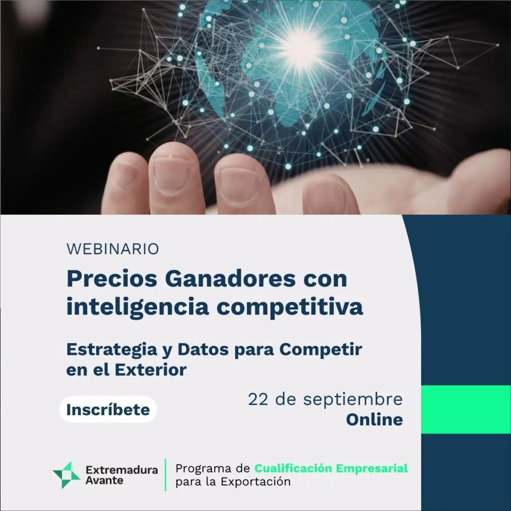 Webinario sobre precios e inteligencia competitiva internacional