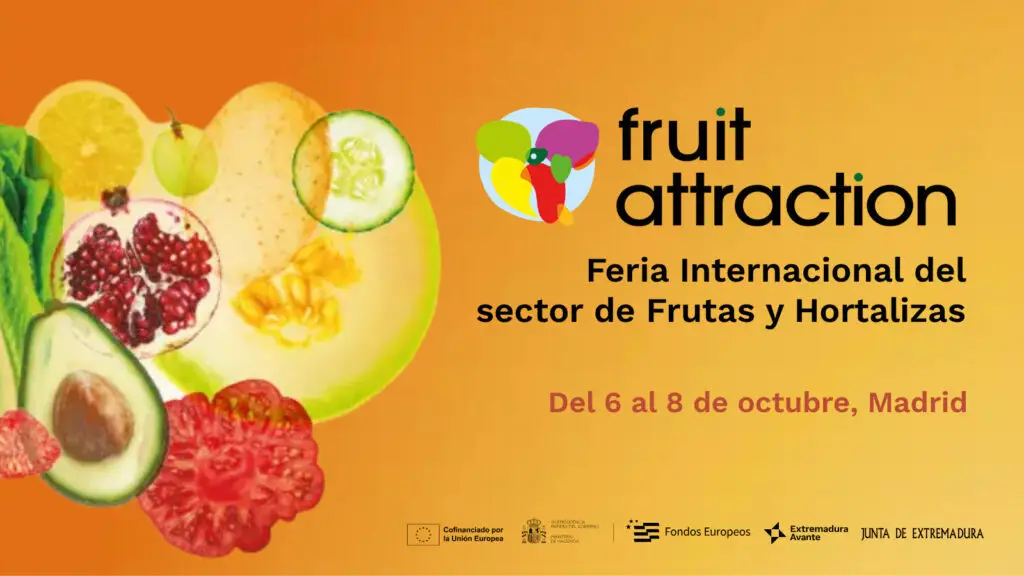 Cartel Fruit Attraction feria frutas Madrid
