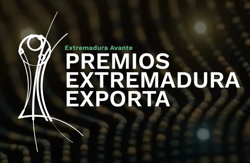 Logotipo de los Premios Extremadura Exporta